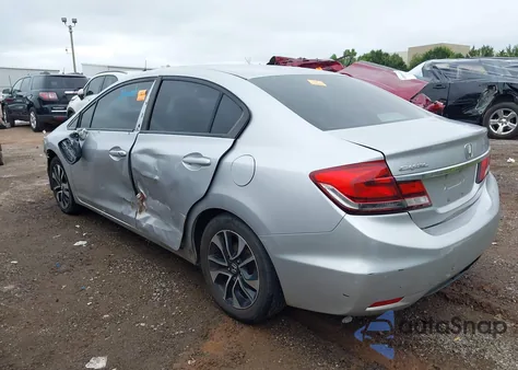 2014 Honda Civic Ex из США, поврежденный, VIN 19XFB2F82EE017717